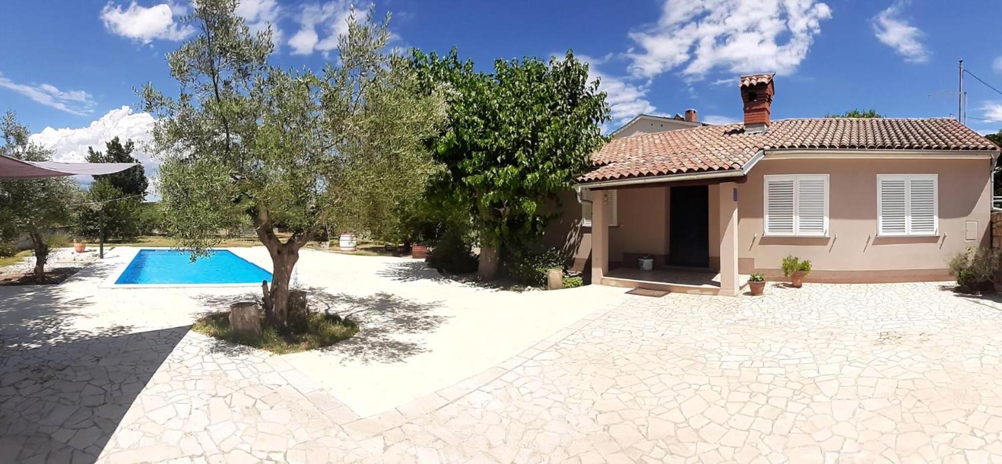 Ferienhaus Aqua Mit Pool Jadreški Buitenkant foto