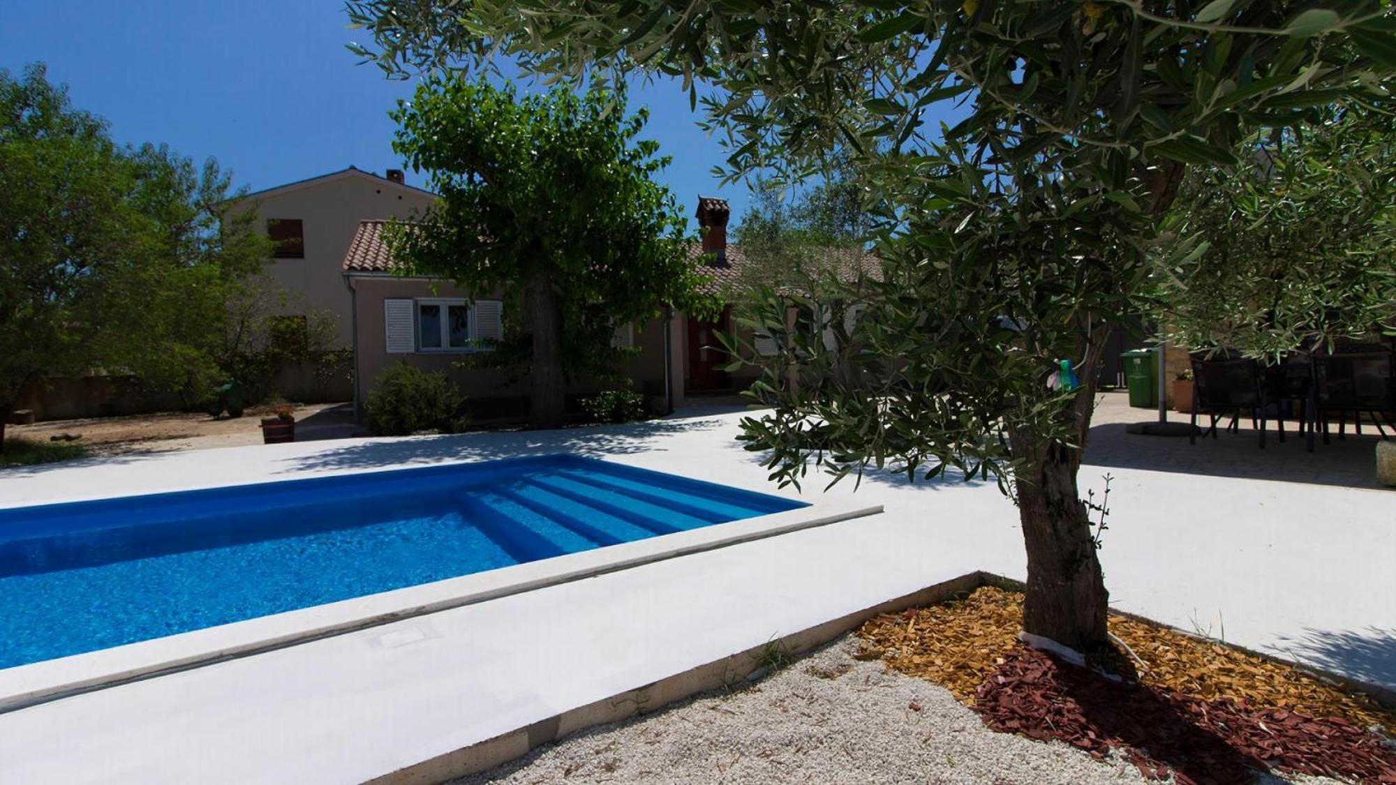 Ferienhaus Aqua Mit Pool Jadreški Buitenkant foto