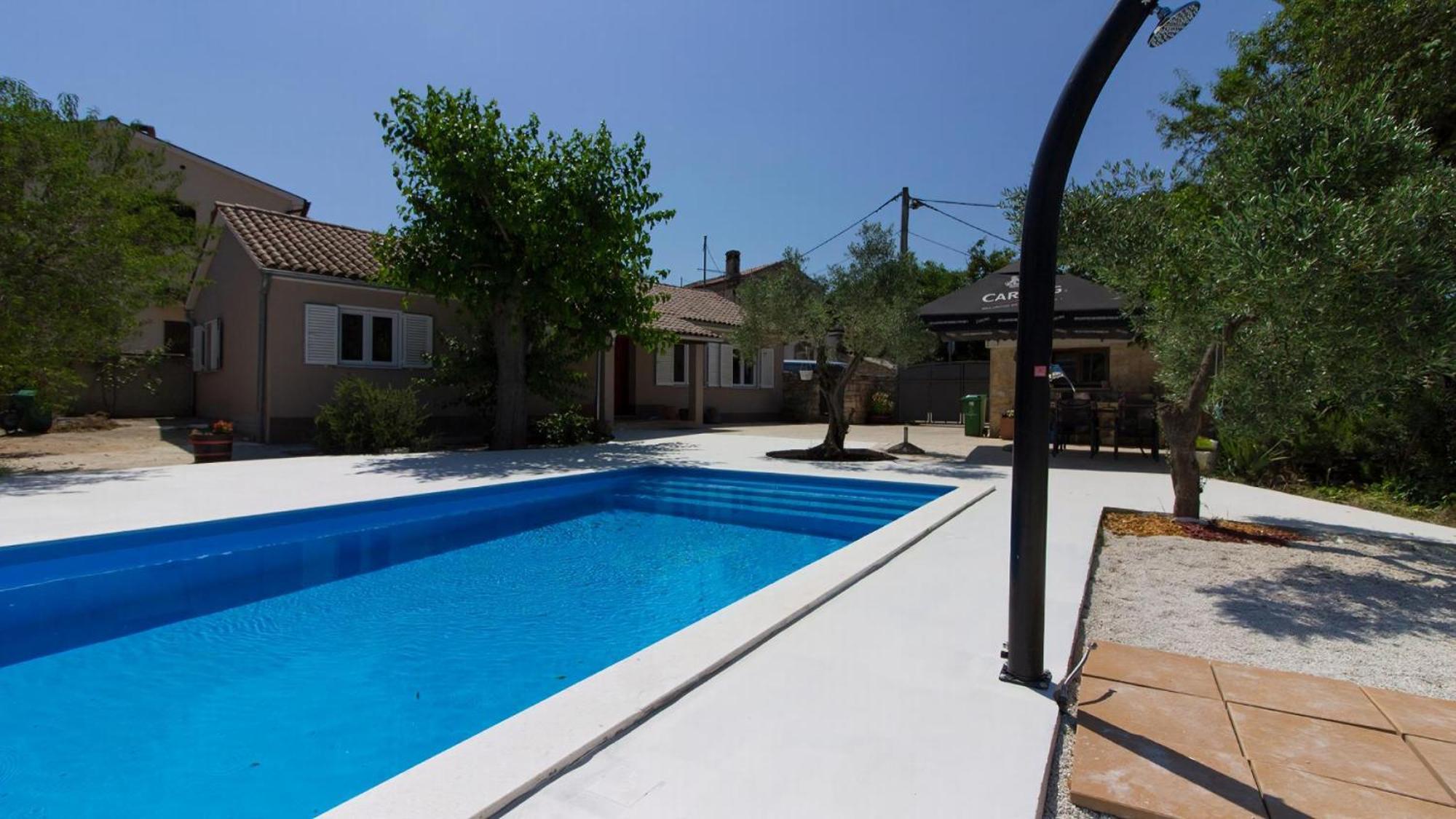 Ferienhaus Aqua Mit Pool Jadreški Buitenkant foto