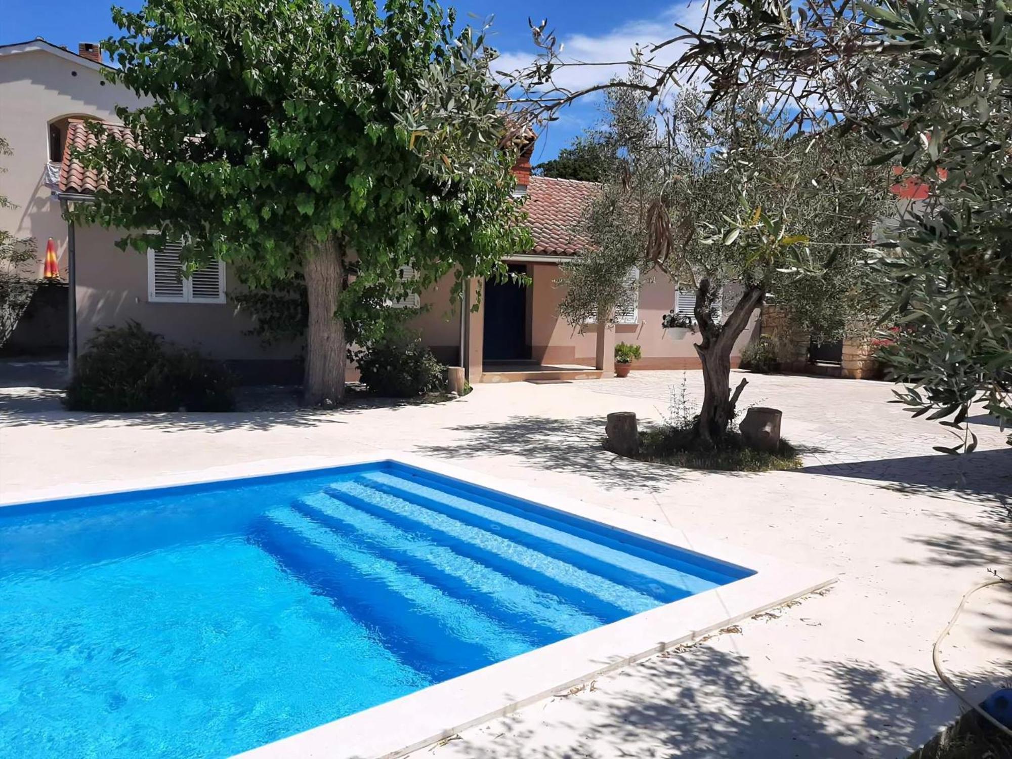 Ferienhaus Aqua Mit Pool Jadreški Buitenkant foto