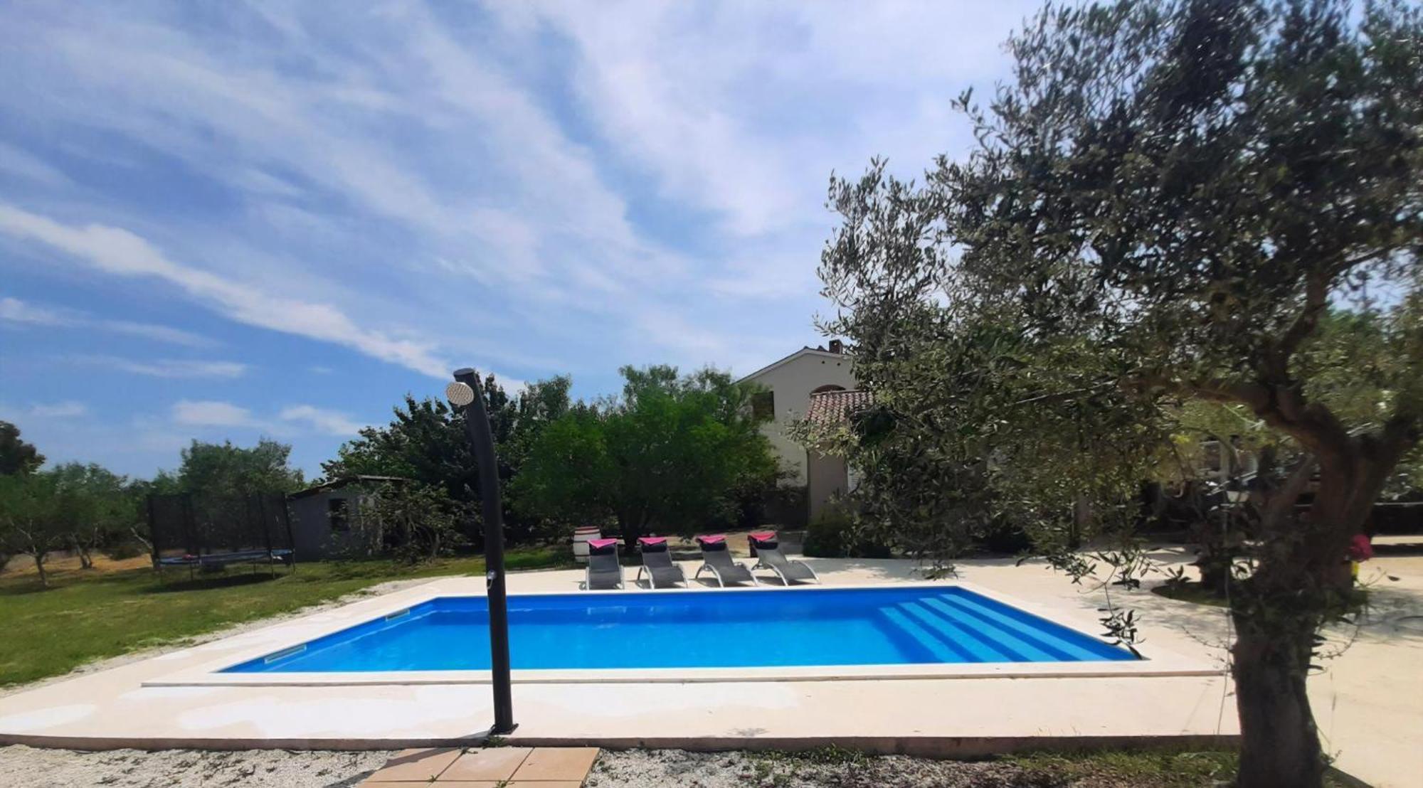 Ferienhaus Aqua Mit Pool Jadreški Buitenkant foto