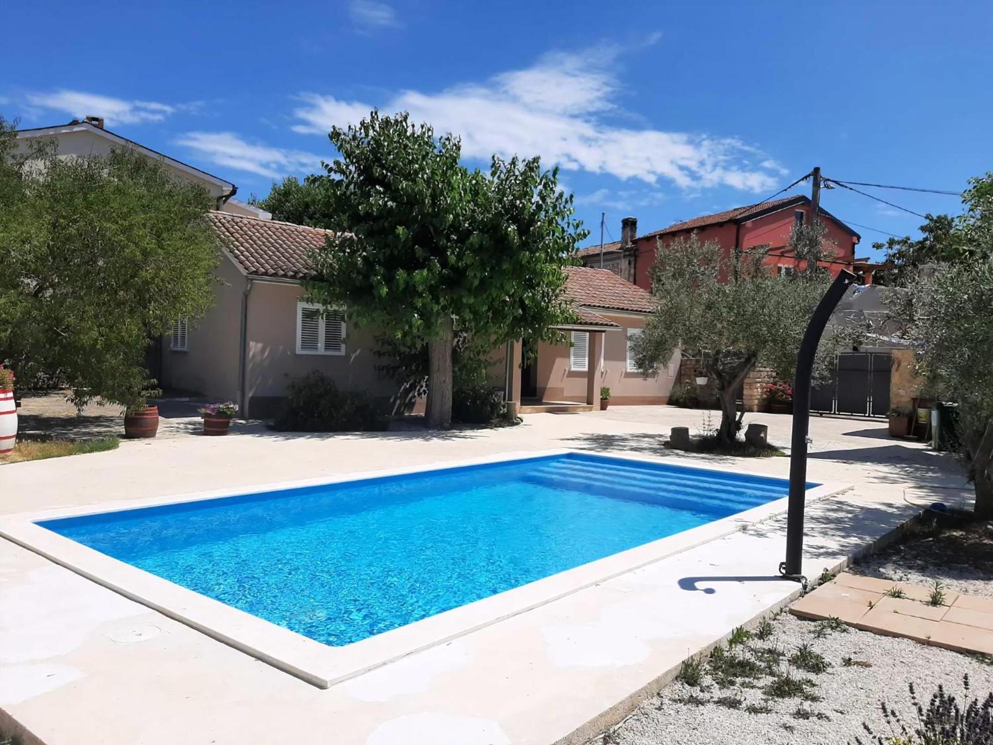 Ferienhaus Aqua Mit Pool Jadreški Buitenkant foto