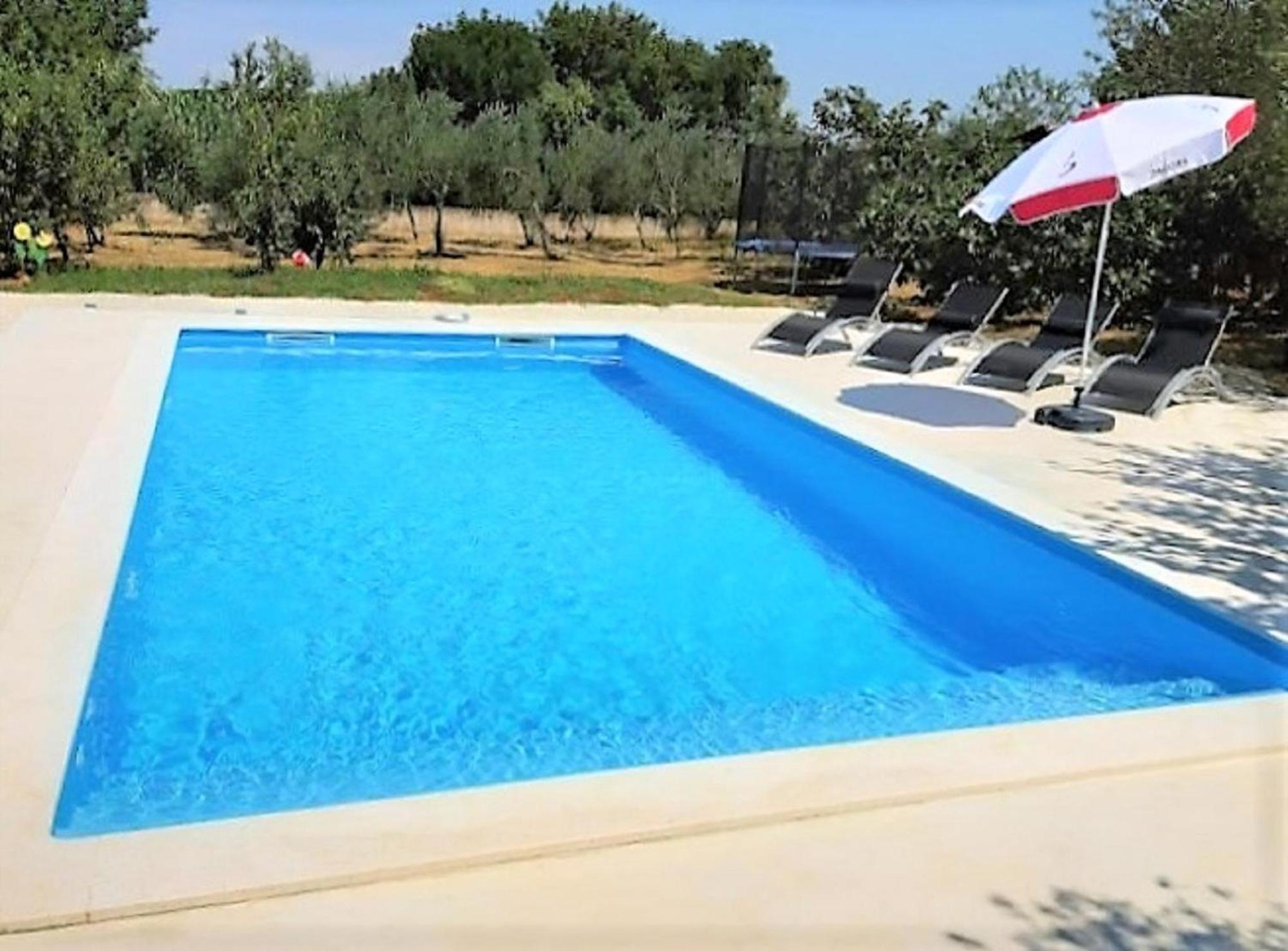 Ferienhaus Aqua Mit Pool Jadreški Buitenkant foto